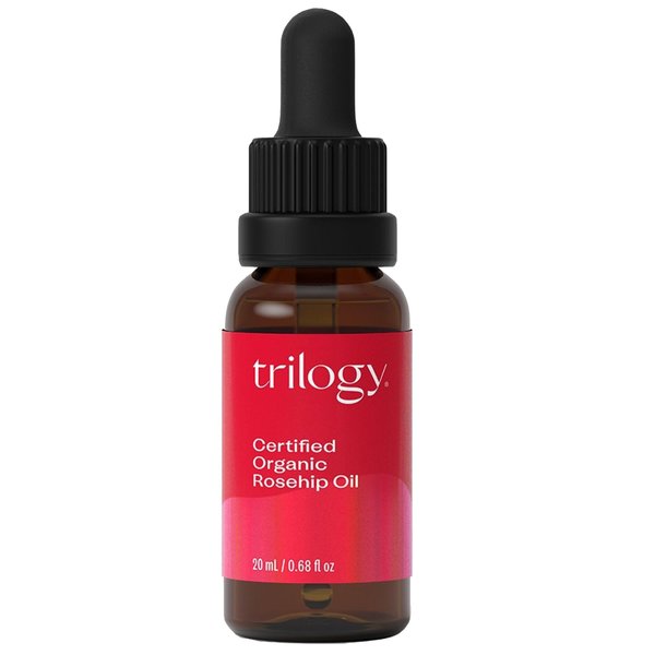 Trilogy Certified Organic Rosehip Oil - Pure Rosehip Oil Reduces the Appearance of Wrinkles, Scars, Stretchmarks and Evens Skin Tone, 0.67 oz (20ml)(Pack of 1)