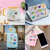 Paper Plane Temporary Tattoos Travel Airplane Party Decorations Favors Supplies Rocket Themed Cute Stickers 10 Sheets 100 PCS Gifts for Baby Girls Boys Class School Carnival