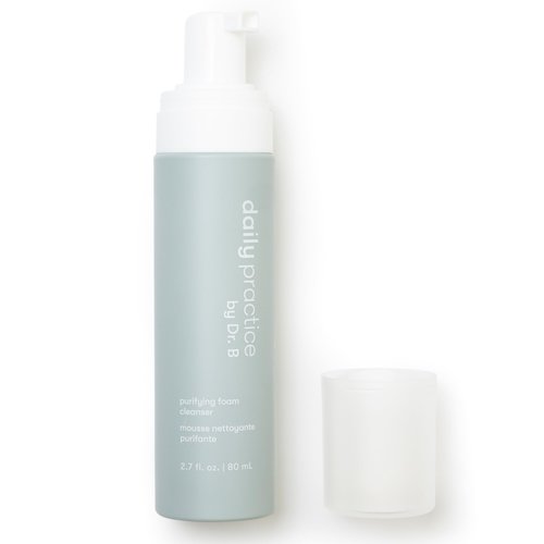 Daily Practice Dr. B Purifying Foam Cleanser – Gentle Eyelid Cleanser & Eyelash Wash for Sensitive & Dry Eyes, Blepharitis Treatment – Ophthalmologist-Created, Paraben/Phthalate/SLS-Free – 2.7 fl oz