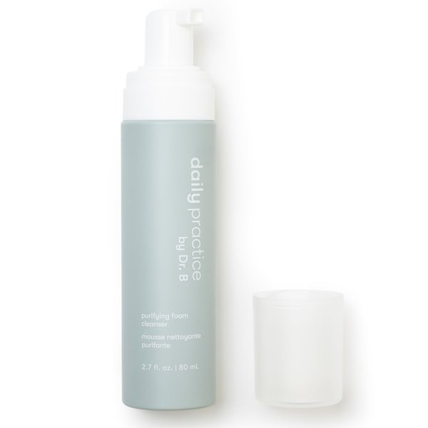 Daily Practice Dr. B Purifying Foam Cleanser – Gentle Eyelid Cleanser & Eyelash Wash for Sensitive & Dry Eyes, Blepharitis Treatment – Ophthalmologist-Created, Paraben/Phthalate/SLS-Free – 2.7 fl oz