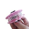 Kawaii Hippo Hair Clip,Acetate Claw Clips,Hair Clips for Women,Pink