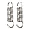 X AUTOHAUX 2 Pcs Motorcycles Universal Exhaust Pipe Spring 43mm 1.69" Stainless Steel Exhaust Pipe Spring Hook Modified Accessory