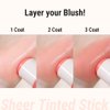 MAKEHEAL SHEER STICK BLUSH, 3 in 1 Multi stick, moisturizing, creamy, lightweight, versatile, easy to use on the go, blends effortlessly, 6g 0.2 Oz (03 PINK FROLLY, 0.2 Oz)