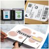 Spartan Industrial Printable Laser Inkjet Labels - 8.5" X 11" - White, 100 Sheets, 100 Total Labels | Multipurpose Label Ideal for DIY Sticker Sheets, Craft Making, Full Page Shipping Labels and More