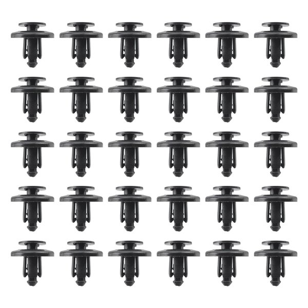Topkidame 30pcs Bumper Cover Fender Liner Splash Shield Retainer Clip BC1D56145 for Mazda 2 Mazda 3 Mazda 5 Mazda 6 626 CX-5 CX-7 CX-9 Miata MPV MX-5 Miata Protege Protege5 RX-8