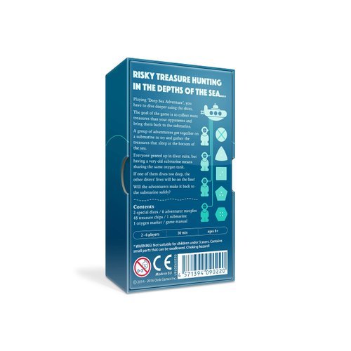 Oink Games "Deep Sea Adventure Board Game • Dice Strategy Board Games for Funny Games Nights • for Adults & Children • Best Game for 9-99 Year Olds