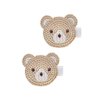 Bear Ear Hair Clip Pin Baby Girls Hair-Clips Hairpin Black Bear Ear Hairgrip BBG09 (Bear Cub)
