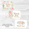 24 Floral Thank You Cards With Envelopes Bulk - Housewarming Thank You Cards Wedding Thank You Cards With Envelopes Kids, Baby Shower Thank You Cards Graduation Thank You Notes With Envelopes Set
