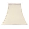Royal Designs Square Bell Lamp Shade, Beige, 5" x 10" x 9"
