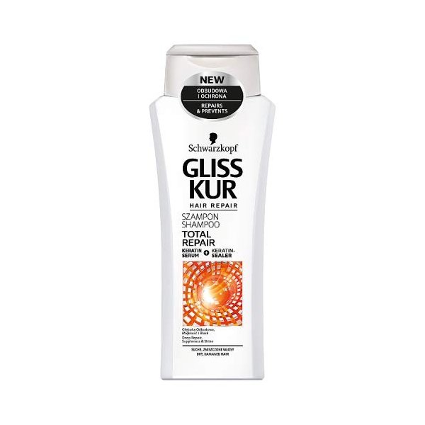 Glisskur Total Repair Shampoo for Dry / Streesed Hair ( 250 Ml )