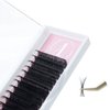 ALLOVE Cashmere Eyelash Extension Classic Lash Extensions 0.03 D Curl 15-20mm Mixed Tray Individual Volume Lash Extensions Lash Trays for Lash Extensions Supplies Single Eyelash Extensions