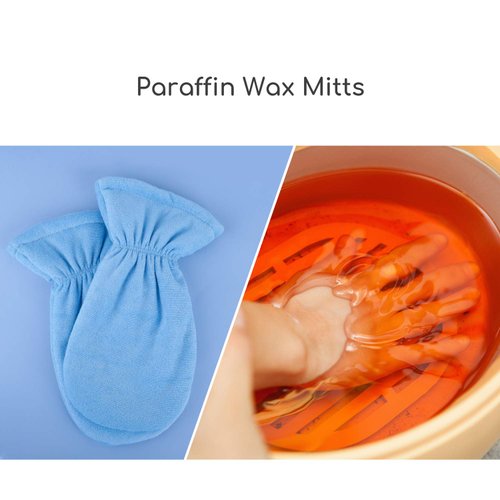 Thick Paraffin Wax Gloves for Hands, Segbeauty Paraffin Heated Hand SPA Mittens for Women, Gloves for Hot Wax Hand thera-py Bath Paraffin Thermal treat-ment SPA Wax Warmer Paraffin Wax Machine