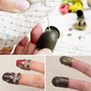 Gold Sewing Thimble Vintage Finger Protector Adjustable Finger Shield Pin Needles Craft Accessories DIY Tools Sewing Thimbles
