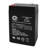AJC Battery Compatible with CSB GP645 6V 4.5Ah UPS Battery