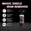 Magic Shield Iron Remover | All-in-One Formula for Cleaning Iron, Fallout, and Wheels | Use Before Clay, Wax or Car Wash | Remove Iron Particles in Car Paint, Motorcycle, RV & Boat (16oz)