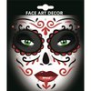 Day of the Dead Face Gems Jewels Stickers Halloween Self Adhesive Face Glitter Stickers Sugar Skull Costume Makeup Festival Stick on Rhinestone Stickers Temporary Tattoos Jewelry for Women/Men/Adults