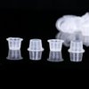 AKOAK 200 Pcs Disposable Plastic Tattoo Ink Caps Cups for Tattoo Ink Tattoo Supplies（Sizes #13 Medium）