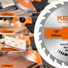 KENDO 1-Pack 10 Inch 40T Carbide-Tipped Circular Saw Blade with 5/8 Inch Arbor, Professional ATB Finishing Woodworking Miter/Table Saw Blades for Plywood, Laminate, Ripping Wood