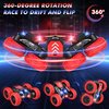 Remote Control Car, RC Cars Stunt Car Toy, 4WD 2.4Ghz Double Sided 360° Rotating RC Car with LED Lights, All Terrain Rechargeable RC Car Toys for Age 3 4 5 6 7 8-12 Year Old Boys Girls Kids Gifts