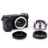 JJC E-Mount Body Cap & Rear Lens Cap Cover Kit for Sony A7 A7II A7III A7IV A7S II III A7R II III A7RIV A7RV A7CR A7C II A7CII A6700 A6600 A6400 A6300 A6100 A6000 ZV-E1 ZV-E10 & More Sony Camera & Lens