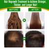 Batana Oil for Hair Growth, 100% Pure Unrefined Batana Oil Promotes Hair thickness, Repairs Damaged Hair & Skin, Reduces Hair Loss, Organic Batana Oil for Healthier, Fuller Hair, 2.02 Fl.oz