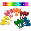 24pcs Mini Maracas for Kids Mexican Fiesta Party Favors Plastic Maraca Shakers Noisemaker for Cinco de Mayo Day of the Dead Fiesta Mexican Themed Birthday Christmas Party Supplies Favors Kids Gifts
