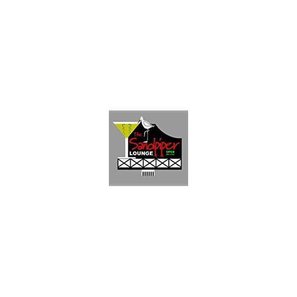 8681 Model Sandpiper Lounge Animated & Lighted Sign by Miller Signs