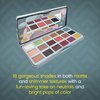 Ccolor Cosmetics Fairy Tale Eye Shadow Palette Makeup, 18 Ultra-Blendable, Vibrant Matte & Shimmer Eyeshadow - Eyeshadow Palette Set With Mirror - Long Lasting, Travel-Size Makeup Palette