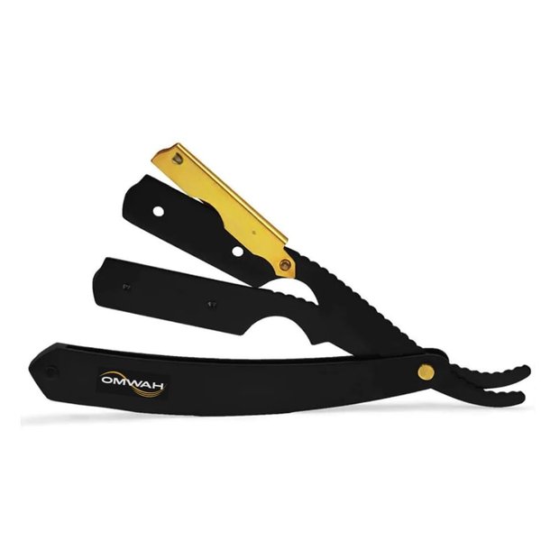 OMWAH - Professional Barber Straight Edge Razor (Swing Lock)