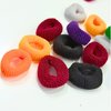Elastic Hair Band Hair tie Made of Cotton and No Crease Hair Ties for womens/Perfect Suitable for Ponytail Holder for Women multi-color (pack of 4)