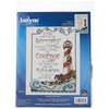 Janlynn Serenity Lighthouse Counted Cross Stitch Kit, Multi-Colored