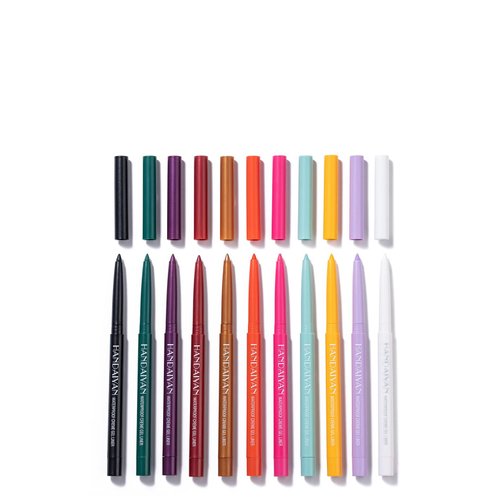 Eye Shadow Pencil, Natural Matte Long Lasting Metallic Eyeliner Pencil Glitter Eyeliner for Women Eye&Lip Liner Professional Waterproof Retractable Eye Makeup Gel Eyeliner Colorful Eyeliner(3)