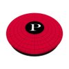 Cell Phone Pop Out Holder,Red and Black Spiderweb Letter P PopSockets Grip and Stand for Phones and Tablets