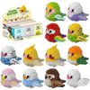 HJPLPXH Parrots Micro Mini Building Block Sets Birthday Gift for Kids, Animals Buildling Model Kits, Mini Bricks Birds Series Toys for Kids（12 Boxes）