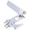 Hobbypark 110mm Aluminum RC Boat Rudder with 4mm Shaft Axle Strut Mount Bracket Kit Holder,Dual Water Pickup