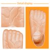 HELVAK White Elephant Gifts Christmas Gag Gifts Funny Slippers Feet slippers Jumbo Funny Bare Feet Hobbit Feet Costume Accessories Gag Gifts for Kids and Adult