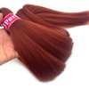 UPerfe Ginger Braiding Hair Extensions for Braids Kanekalon 350 Braiding Hair Pre Stretched Prestretched Braiding Hair Knotless Jumbo Colored Braiding Hair 26 inch 6 Bundles