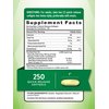 Nature's Truth Burpless Fish Oil 2400mg | 250 Softgels | 720 mg Omega 3 | Natural Lemon Flavor Pills | Non-GMO & Gluten Free Supplement