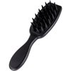 QrBxa Hair Scalp Massager, Shampoo Brush, Scalp Exfoliator, Silicone Hair Scrubber for Hair Growth and Dandruff Removal, Hair Shower Comb Brush, Long Handle Easier to Grip