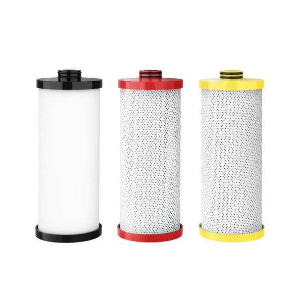 AQUA CREST WF52 Replacement for Aquasana® Under Sink Water Filter AQ-5300R, Aquasana® Filter Replacement, 600 Gallons, Pure, Tasty Water, 3 Count