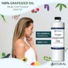 GrapeSeed Oil-Cold Pressed, Virgin, Undiluted, 100% Pure Grape Seed Oil, 16 Oz