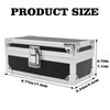 Lockable Cash Box, Aluminium Alloy Money Box for Cash, Money Holder, Cash Organizer, Single Row Currency Tray, Money Storage Box, Money Organizer for Cash