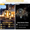 Svater G40 LED Replacement Bulbs for Outdoor String Lights, 25 Pack Dimmable Shatterproof Globe Bulbs, E12/C7 Screw Base Edison Light Bulbs for Indoor Outdoor Patio Decor, Warm White 2700K