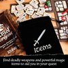 Bag of Dungeon - A Popular Fantasy Crawler Adventure Board Game | Enter The Dragon's Lair | 1-4 Players | Age 7+ | Simple-to-Play | Best Travel & Family Games | Tabletop RPG | Classic Gaming