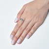 GLAMERMAID Press on Nails Extra Short Square, Handmade Black Cat Eye Gel Nails Polish Glue on Nails with Star, 30Pcs Reusable UV Finish Fake Nails Acrylic False Nails Manicure Kits for Women Gift