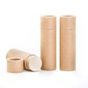 1 OZ Kraft Paperboard Lip Balm/Salve/Cosmetic/Lotion Tubes x12