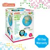 Illuminated Globes for Kids - 8” Light Up World Globe With Stand, Gift Ideas for Children - Interactive Learning & Educational Toys for All Ages - Earth Globe With Build in Led Night Light - Gifts for Boys And Girls Age 8-12 + Year Old