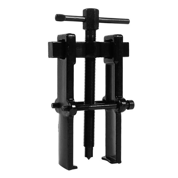 Qiilu Two Jaw Bearing Puller, Adjustable Two Jaw Puller Remover for Removal Bearing or Gears, Pulley, and Flywheel, Motorcycle Car Auto Removing Kit 4"
