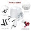 Portable Hair Dryer Bonnet Attachment for Hair Styling, Hair Color, Hair Condition and More - Silver