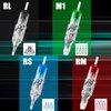 40Pcs Assorted Tattoo Cartridge Needle RL RS M1 RM - NAQASE Tattoo Cartridge 3RL 5RL 3RS 5RS 7M1 9M1 7RM 9RM 12# 0.35mm